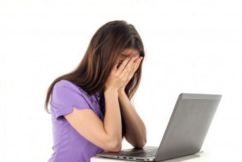 tired person attempting do it yourself web design