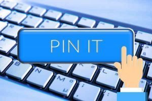 Pin it button